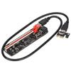 Riser Adapter Card 8 Excicon Capacitors Multi Layer Shielding Fixed Buckle PCIE Riser 1x to 16x Adapter