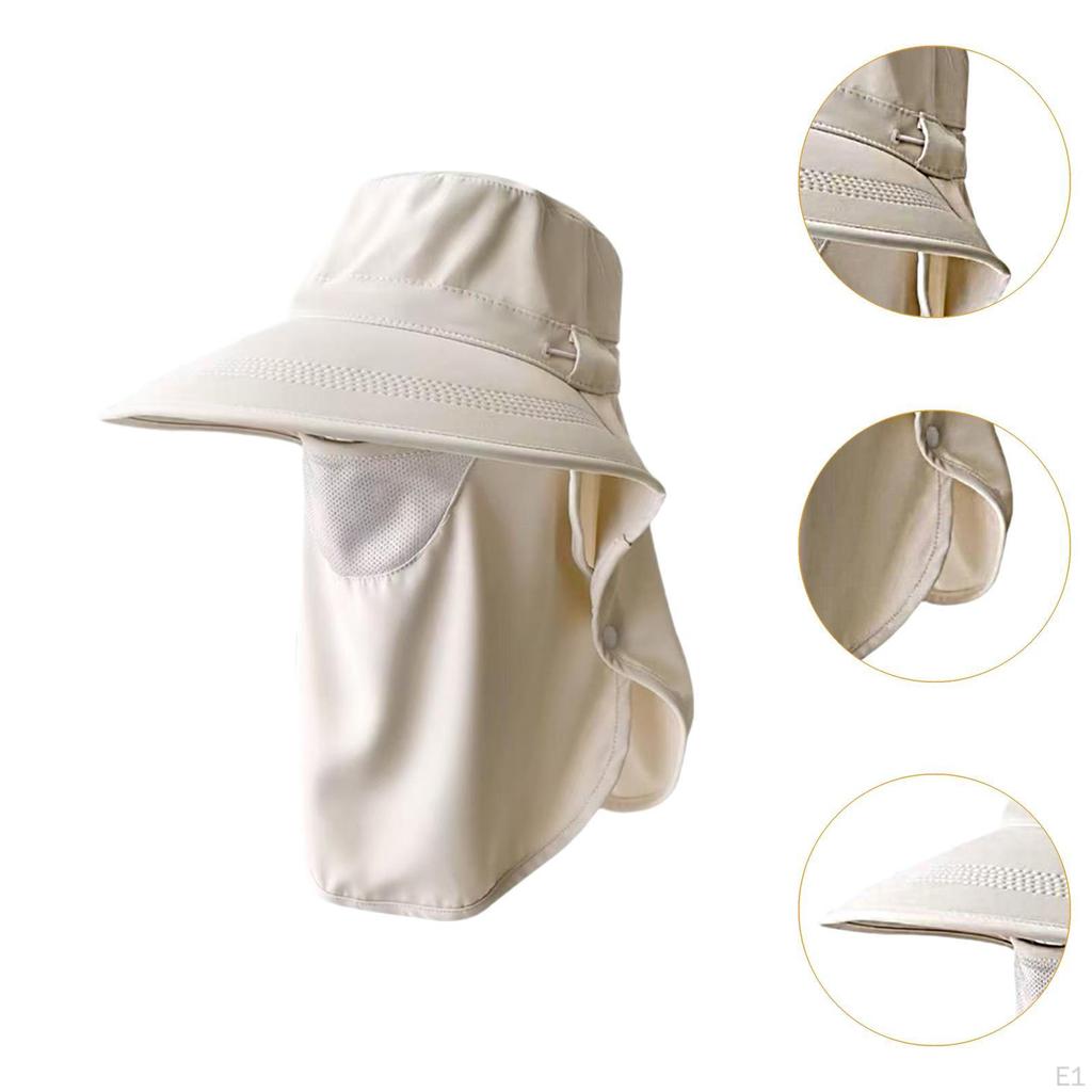 Солнцезащитная шляпа для рыбалки, пляжа, дышащая, летняя, с широкими полями для защиты от солнца