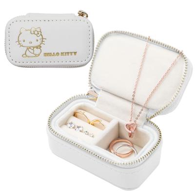 Пуме Санио Ювелирное украшение Кольцо Маленькое Мини Портативное Дорожное Мой Привет Китти Китти Л'а Кейс, Кейс, Кейс, Мешочек, Кейс, Синаморолл, Куроми, Мелоди,