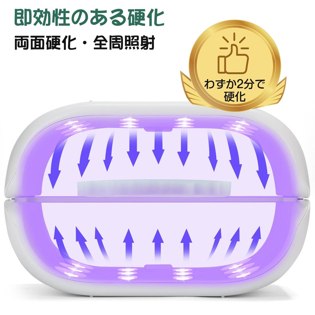 УФ-лампа Winartton для двухсторонней УФ-лампы из смолы, большая УФ-лампа из смолы со светодиодным дисплеем, настройки времени 2, 3, 5 для ювелирных изделий из смолы, поделок, изделий из смолы, (Длинная