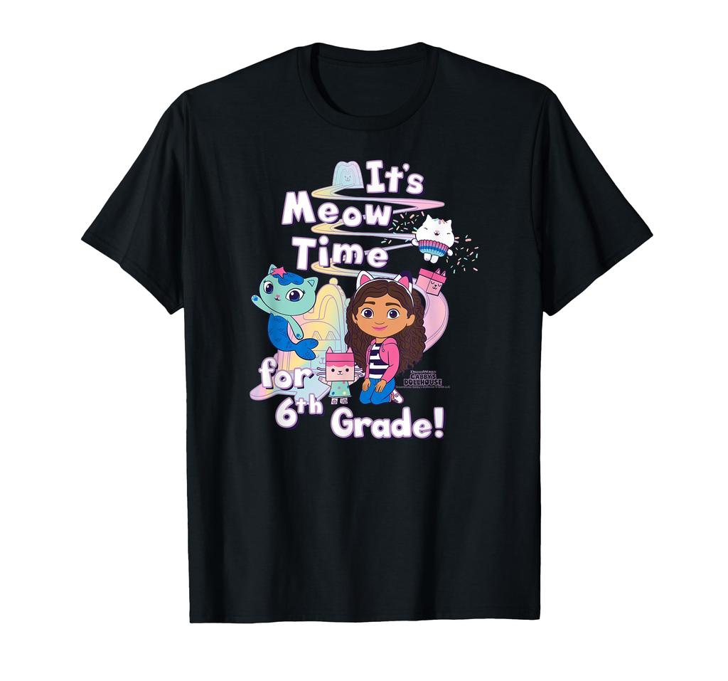 DreamWorks Gabby's Dollhouse 6th Grade T-Shirt