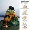 1pc Hogwarts Fire Flannel Blanket Soft Warm Throw for Home, Office, Travel, All-Season Cozy Bedding Gift L1433