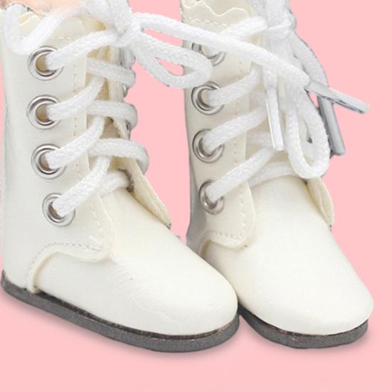 1 пара кукольной обуви из искусственной кожи, мягкие реалистичные ботинки 45297, модная кукольная обувь тонкой работы для мини