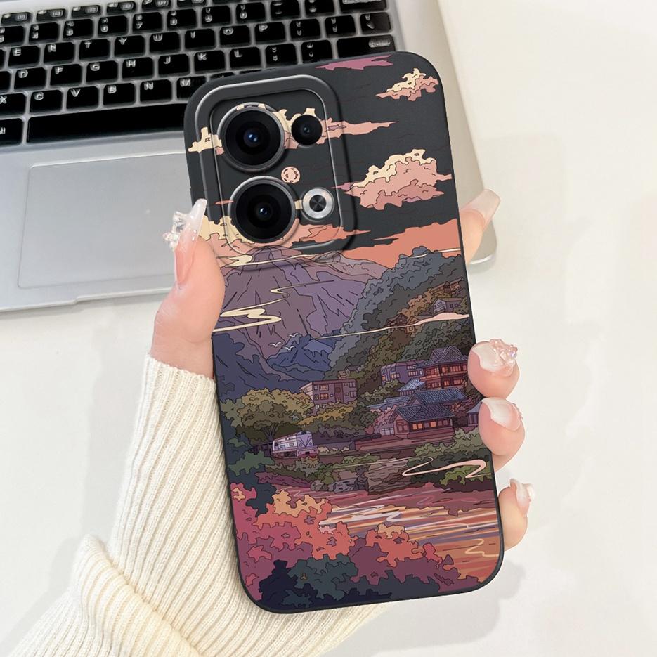 Чехол для Oppo Reno 13 Pro 5G CPH2697 Уникальный Модный Мультяшный Чехол Мягкий Силиконовый Чехол для Телефона Для Oppo Reno13 Pro Reno 13 5G Fundas