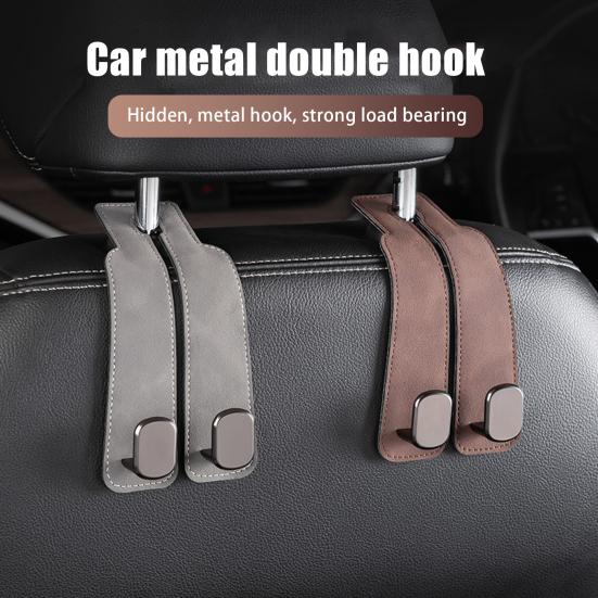 4 крючка для хранения на спинке автомобильного сиденья, прочные, выдерживающие нагрузку, простые в установке, многофункциональные, автомобильные