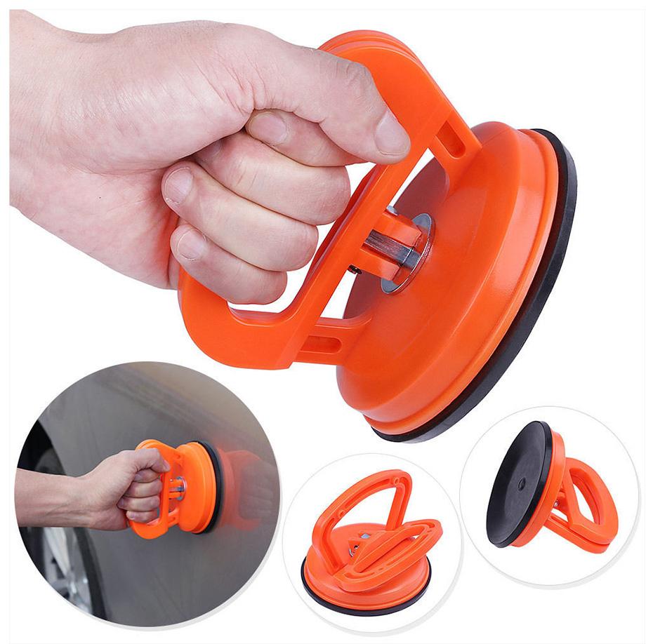 2pcs Car Bump Puller Car Shape Bump Fixer Repair Tool Set Large Pull Suction Cup Dent Puller Dent Repair Sucker Car Tools For Auto