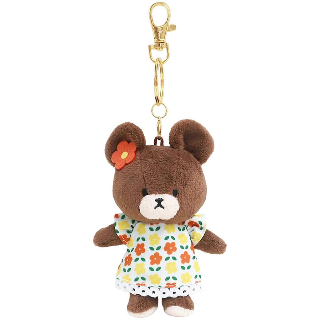 Nakajima Corporation The School Flower Charm Mascot H11 X W7 X Bears' 212955-25 D4.5cm