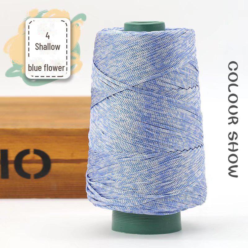 Легкая мерсеризованная хлопковая и льняная нить для шляп, обуви, сумок, подушек. Идеально подходит для изделий ручной работы с усовершенствованной шелковой нитью.