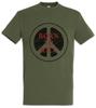 Born To Kill Peace Sign Men's T-Shirt Apocalypse Vietnam War Now Helmet Helmet