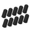 10PCS Sewing Elastic Thread Waterproof Wear Resistant Soft Nylon Black Elastic Thread for DIY Embroidery Quilting and