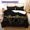 Chelsea FC football RugPattern Bedding Quilt Set Quilt Cover Pillowcase Home Decoration Birthday Gift (1 * duvet cover + 2 * pillowcase, without core)