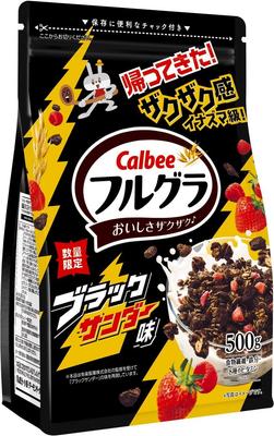 Calbee Frugra Black Thunder 500г x 6 упаковок