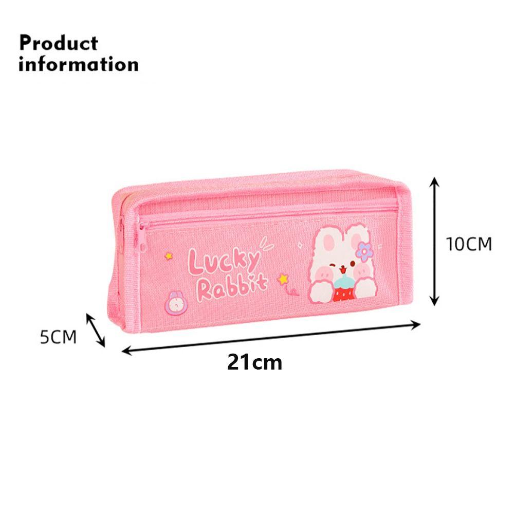 Большой вместительный органайзер для канцелярских принадлежностей, мультяшный пенал, симпатичная сумка для ручек