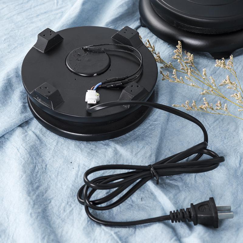 Automatic Rotating Wooden Base for Carved Treasures and Ornaments