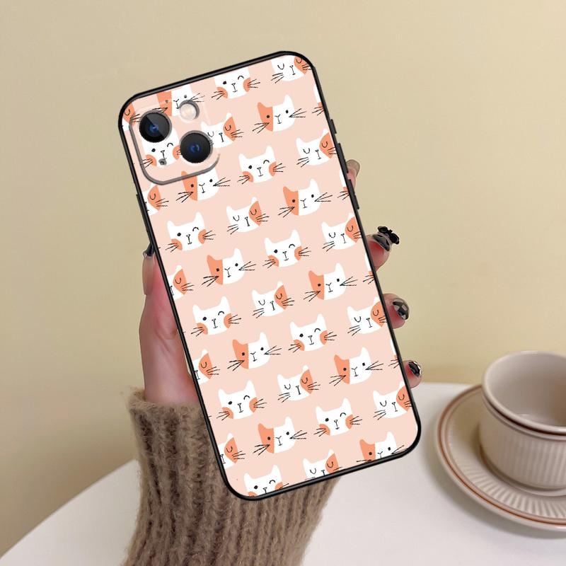 Cute Funny Cats Paws Pattern Phone Case For iPhone 16 Pro Max 14 13 12 11 15 17 Pro Max mini Plus 16e 17 Air Cover Funda
