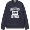 Carhartt WIP Свитшот с круглым вырезом в студенческом стиле, сезонный узор, молодежный пуловер, унисекс, CHXSWI037278R