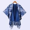 New Ink and Wash Double-sided Thickened Shawl with Women's Autumn and Winter Retro High-end Photo Shawl Large Cape