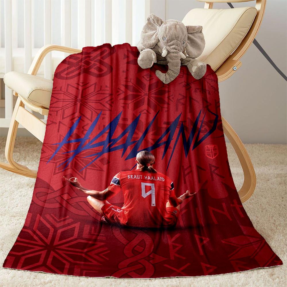 Haaland 225 Blanket Warmthful Decor Great for Picnics Couch Sofa for All Occasions Warmthful Decor Suitable for Gifting Relatives and Friends