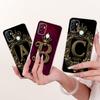 Для чехла Oppo A53 Oppo A53s CPH2139 CPH2135 Стильный чехол-обложка с буквами и короной, мягкий тонкий чехол для телефона для Oppo A53s A 53 OppoA53 S Fundas