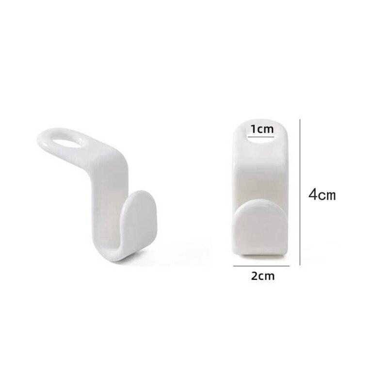 10/20 Pcs Clothes Hanger Connect Hooks for Hanger Wardrobe Closet Organizer Mini Storage Hook Wardrobe Clothes Coat Organizer Rack