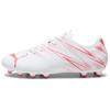 Attacanto Lightweight Comfortable Ag Fg Artificial Turf Durable Football Shoes Men Football Shoes White Red 107477-04