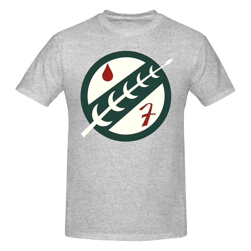 Boba Fett Emblem Weighted Vneck Tshirt Distressed Retro Threediunisexsional Printing Tee