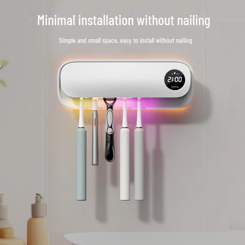 УФ-стерилизатор для зубных щеток в корейском стиле: Интеллектуальный цикл воздушной сушки с защитой от ультрафиолета