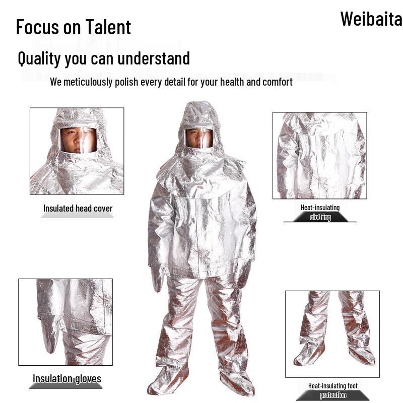 Weibaida Fireproof High Temperature Protective Suit