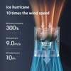 Handheld Fan Type-C Rechargeable 100-Speed Adjustable Fast Cooling Outdoor Portable Ice Sensation Hurricane Fans Powerful