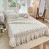 Французское покрывало на кровать трехпредметное стеганое стеганое хлопковое с подкладкой кружевное покрывало на кровать нескользящее хлопковое покрывало на кровать одеяло татами