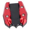 Motorcycle Kickstand Extender Pad Enlarger CNC Aluminum Alloy Anti Skid Side Stand Extension Plate Pad Replacement for