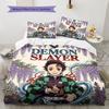 Пододеяльник Demon Slayer Comfor, Детский комплект постельного белья, Очень большой размер, Рождественские подарки, Доступны различные размеры -HE189