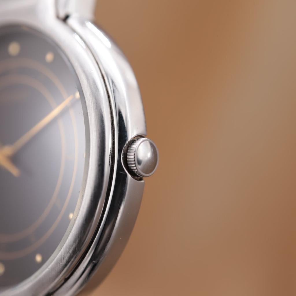 SEIKO Винтаж Винтаж Унисекс Кварц 30мм Модель 1987 Батарея Легко Очищена CH554 5P31-6120 Заменена, [6-месячная гарантия]