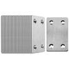 10Pcs Stainless Steel Angle Code Fixing Bracket Iron Plate for Furniture Quick Links