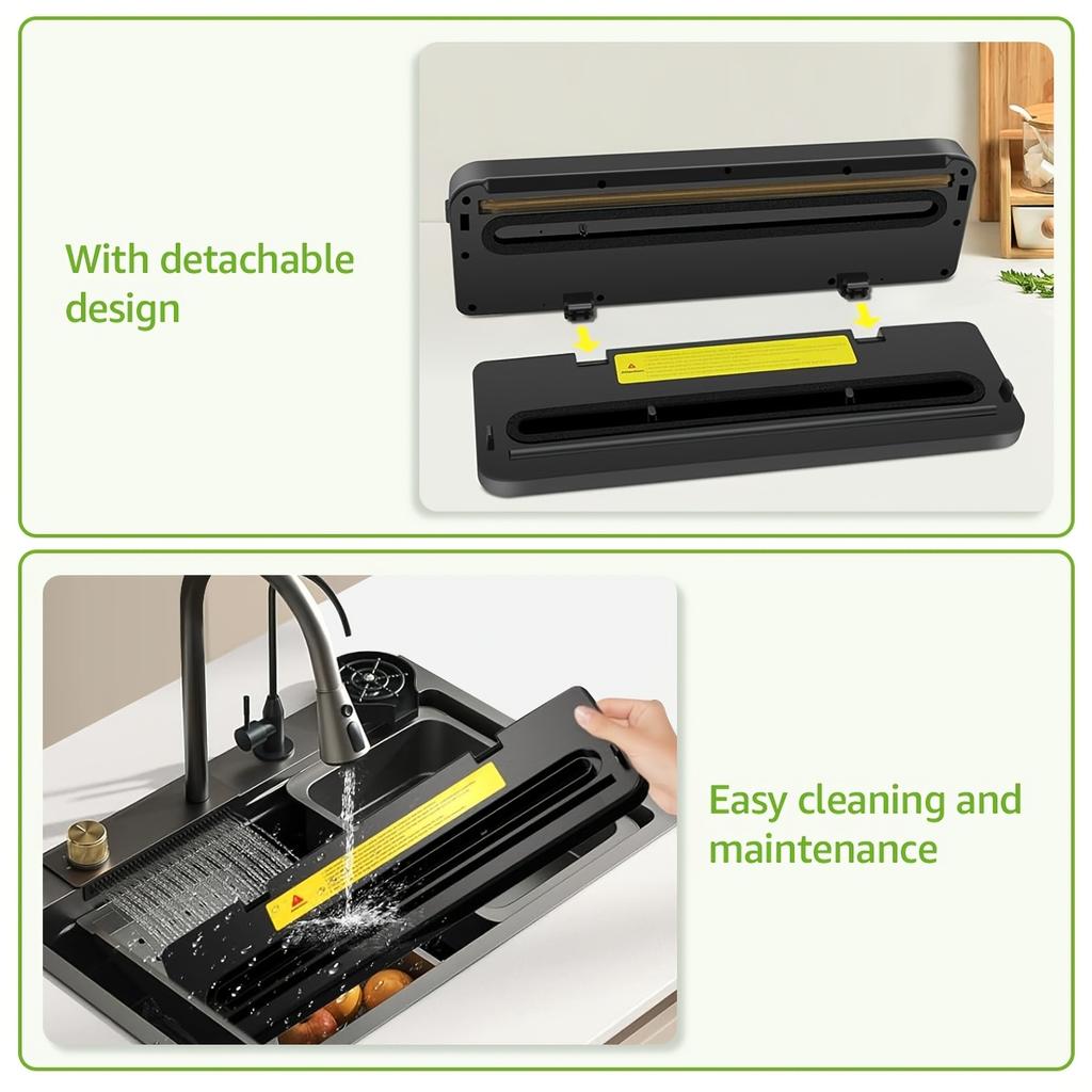 80KPa Powerful Vacuum Sealer – Multi-Functional Food Saver for Fresh & Liquid Foods, Includes 20 Bags, Fast Automatic Sealing less