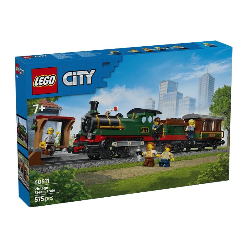 LEGO 60511 Городской Винтажный Паровозик