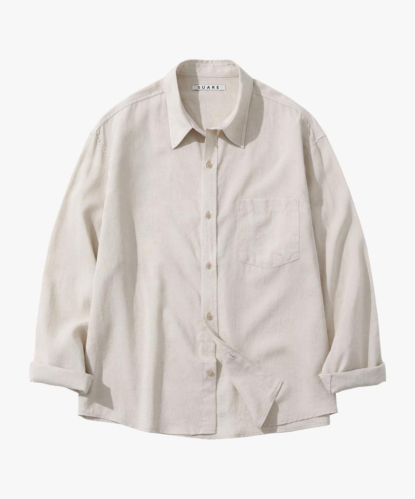 SUARE Tencel Linen Crop Shirt - 6 Colors