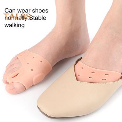 1 пара разделителей пальцев ног для ортопедических мозолей, выравнивающих косточку на ноге, распорок для пальцев ног, выпрямителей, облегчающих боль, вставок для обуви при подошвенном фасциите, мозолях