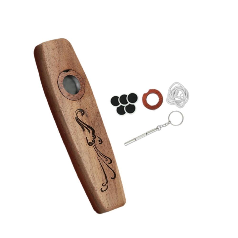 Portable Wind Instrument Professional Musical Instruments Flutes Wooden Kazoo Kids Gift