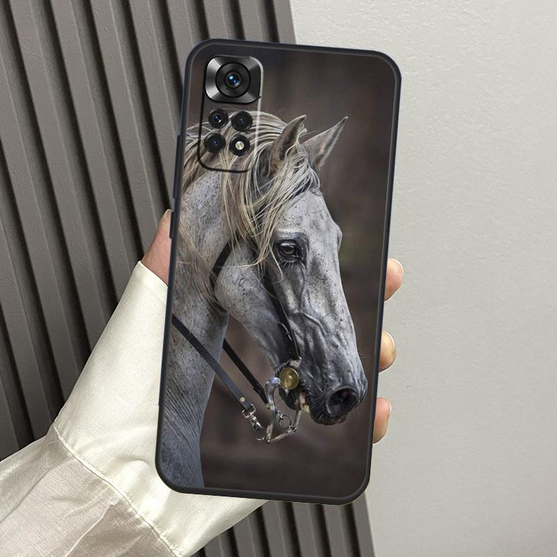 Чехол Животное Скакун Лошадь Для Xiaomi Redmi Note 10 Pro Note 11 8 9 12 Pro 11S 10S 8T Redmi 10C 12C 9C 9T