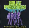 CD BILLY PRESTON - That's The Way God Planned It CDP7975802 Apple Records 1991 Europe Soul/Funk Used