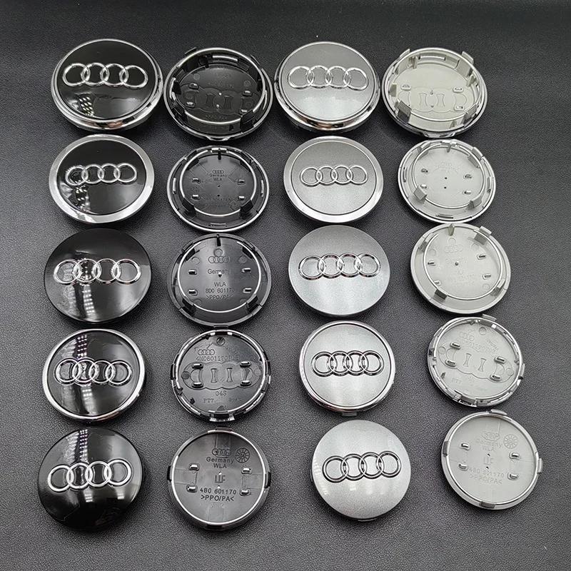 For Audi B5 Hub Caps Hot For Audi 4pcs 60mm 61mm 68mm 69mm 77mm Audi Hub Caps Car Wheel Center Caps for Audi A1 A2 A3 A4 A5 A6 A7 A8 S3
