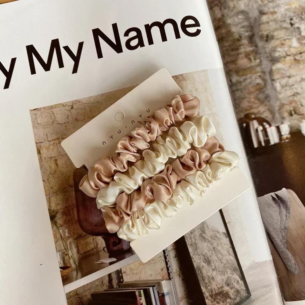 Kitsch Satin Scrunchies for Women-No Crease HairTies for Girl Scrunchies For All Hair Types and Texture Perfect for Day or Night