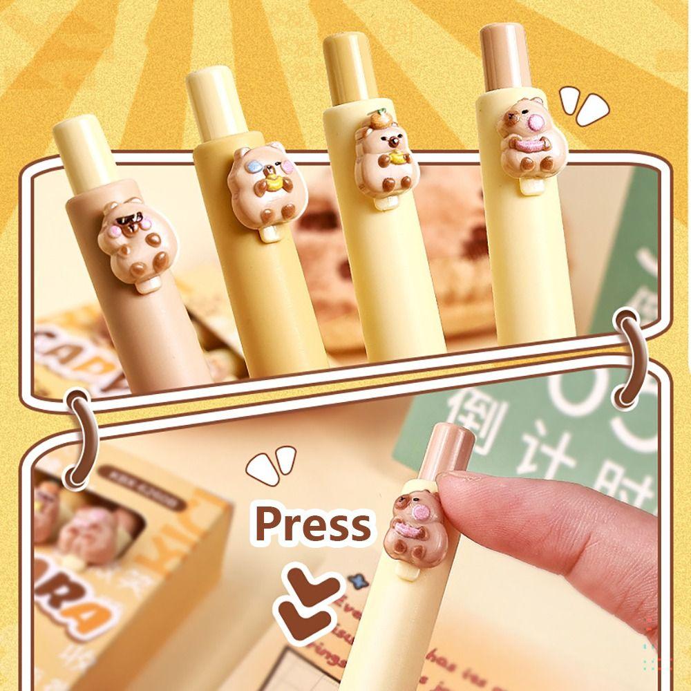 Pen Holding Posture Correction Automatic Pencil Capybara Propelling Pencil  Stationery