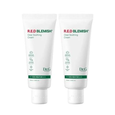 1+1 Red Blemish Clear Успокаивающий крем 70 мл (Тип трубки)
