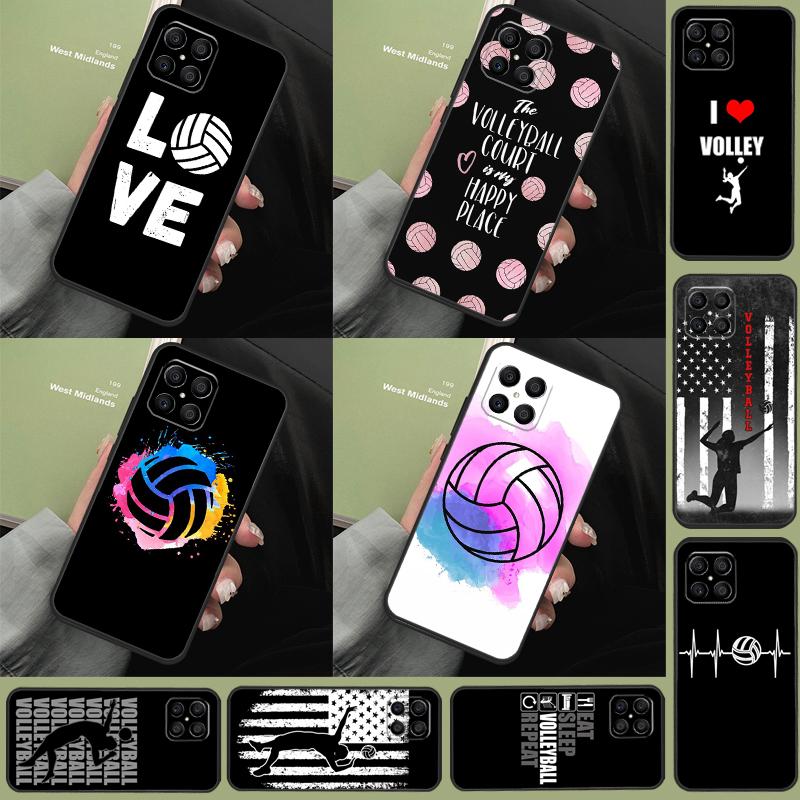 Volleyball Case For Honor X9c X8a X8b X9b X9a X8 X9 50 70 90 Lite Honor 200 Lite Magic 5 6 7 Pro Coque