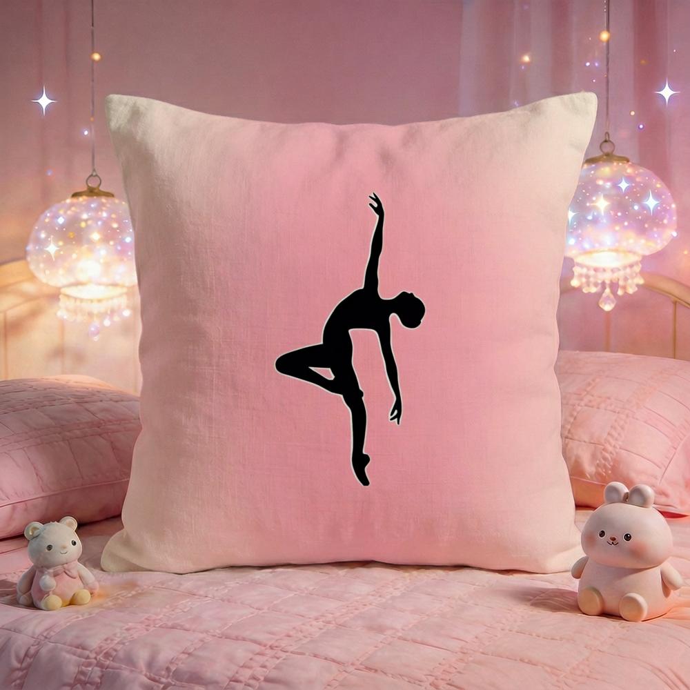 Rhythm Dance Steps Cushion Cover Premium Comfort Reversible Pillow Cove Two in One Design for Any Room Car Interior