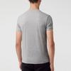 Men's Burberry V neck Knit Pullover Short Sleeve Gray 80038341