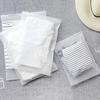 10PCS Frosted Zipper Plastic Bags Portable Storage Organizer Bag Waterproof Packaging for Clothing T-Shirt Bag with Vent Holes