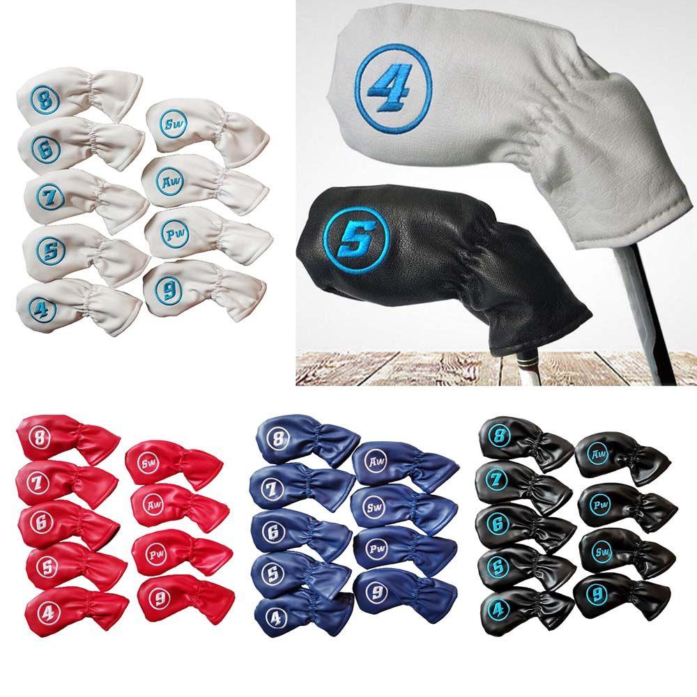 Accessories With Number Design Golf Club Cover Golf Head Cover Golf Iron Headcover Golf Headcovers